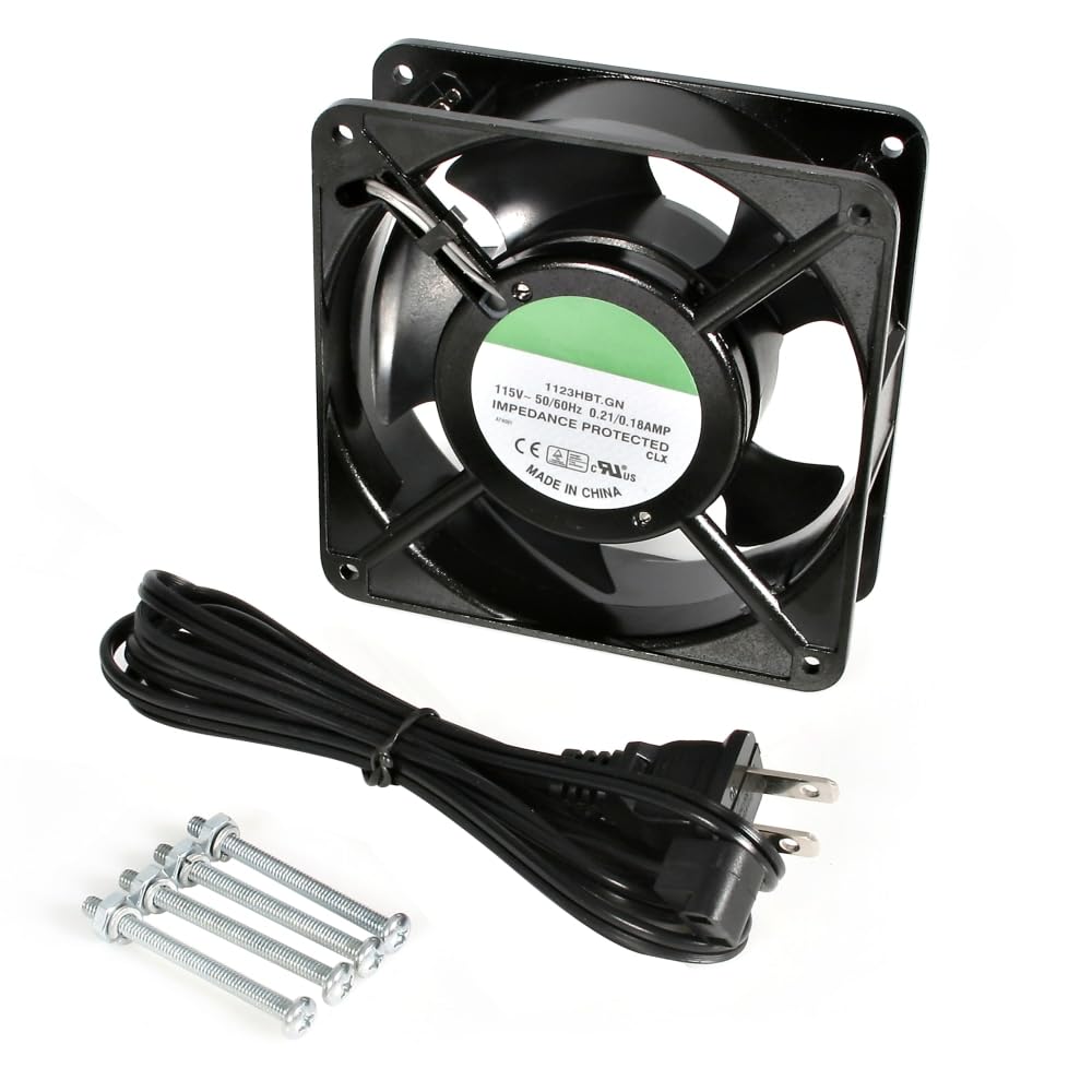 2U45751 - StarTech.com 12cm AC Fan Kit for Server Rack Cabinet