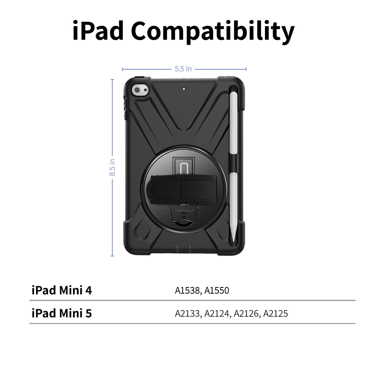 Codi Rugged Carrying Case iPad Mini (5th Generation) Tablet