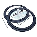 Springfield Speaker 15" Foam Surround Edge Repair Kit - 2 Speaker Kit - Flat Attach 15 Inch - Compatible with Altec Lansing 873a, Barcelona, Santiago