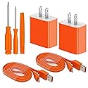 JAINTA 2 Pack Charger Charging Cable Compatible for Ring Enabled Video Doorbell (Released in 2020) 2/3/3 Plus/ 4, Peephole Cam, Doorbell Pro, Camera