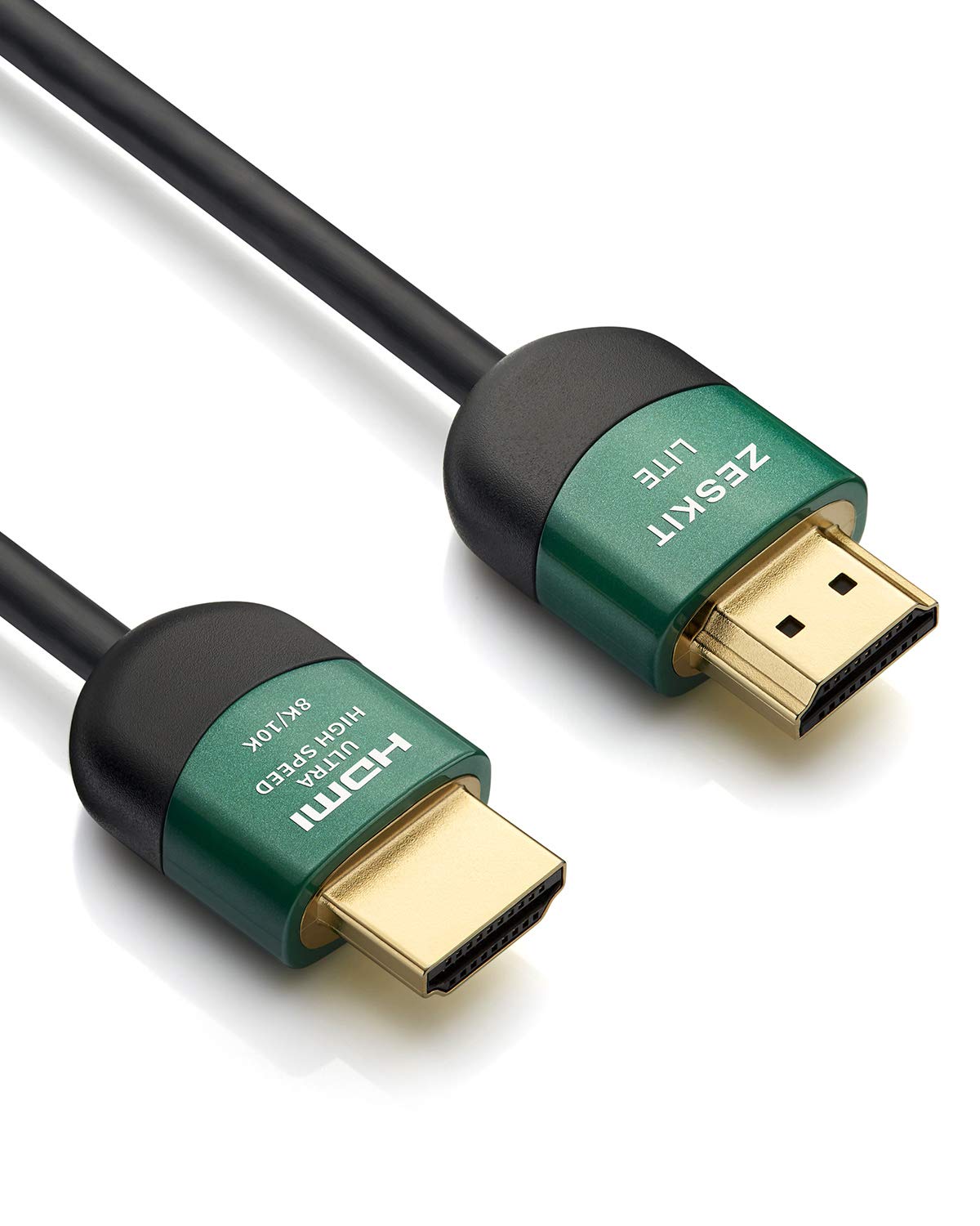 Zeskit Lite 48Gbps Slim Certified Ultra High Speed HDMI Cable 5ft, 4K120 8K60 144Hz eARC HDR HDCP 2.2 2.3 Compatible with Dolby Vision Apple TV 4K