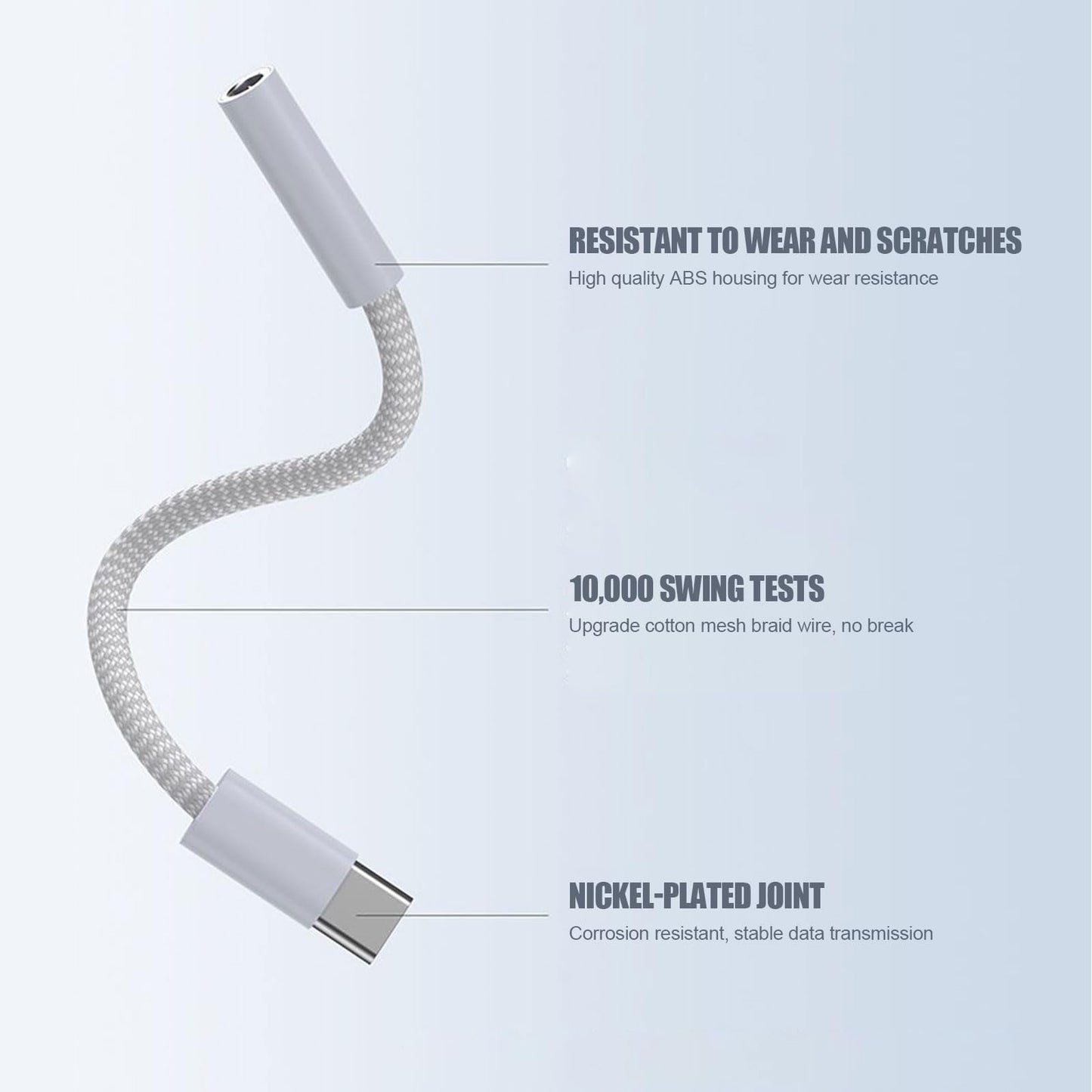 Fidioto 4 Pack USB-C to 3.5 mm Jack Adapter, Aux to USB C Adapter for Headphones Cable Compatible with iPhone 17/16 Pro Max/16 Pro/16/Samsung Galaxy