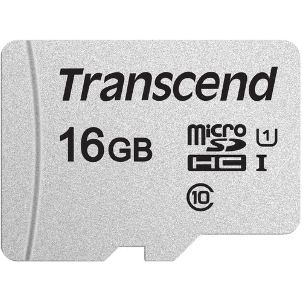Transcend 16GB Micro SDHC Secure Digital UHS-I Memory Card, Compatible with Samsung Galaxy Grand Prime VE 4G Cell Phone, Class 10, U1, 95MB/s, 300