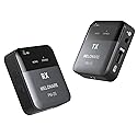 MELONARE PM-2S Portable Wireless in Ear Monitor System, Mono/Stereo Switch, Wireless Audio Transmitter and Receiver, 24bit/48kHz Audio, OTG Input, IEM