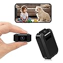 DUVIX Mini Camera WiFi Hidden Camera 1080P HD Small Wireless Surveillance Nanny Cam with 180°Rotating Lens Motion Detection Night Vision for Indoor