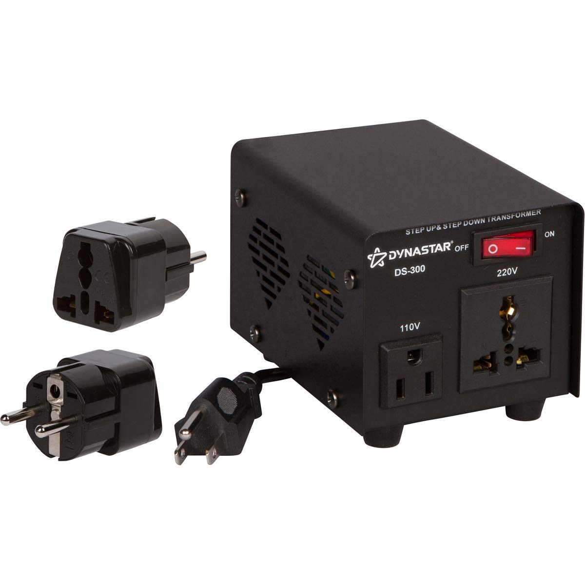Dynastar Step Up & Step Down Voltage Converter and Transformer, 110-220 to 220-240 Volts; Heavy Duty, Extra Durable Lifetime Coil, 5-Year-Warranty…