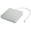 Xglysmyc External USB C Superdrive Ultra Slim USB3.0 CD DVD Drive Burner External CD/DVD +/-RW Writer Reader Player with High Speed Data for MacBook