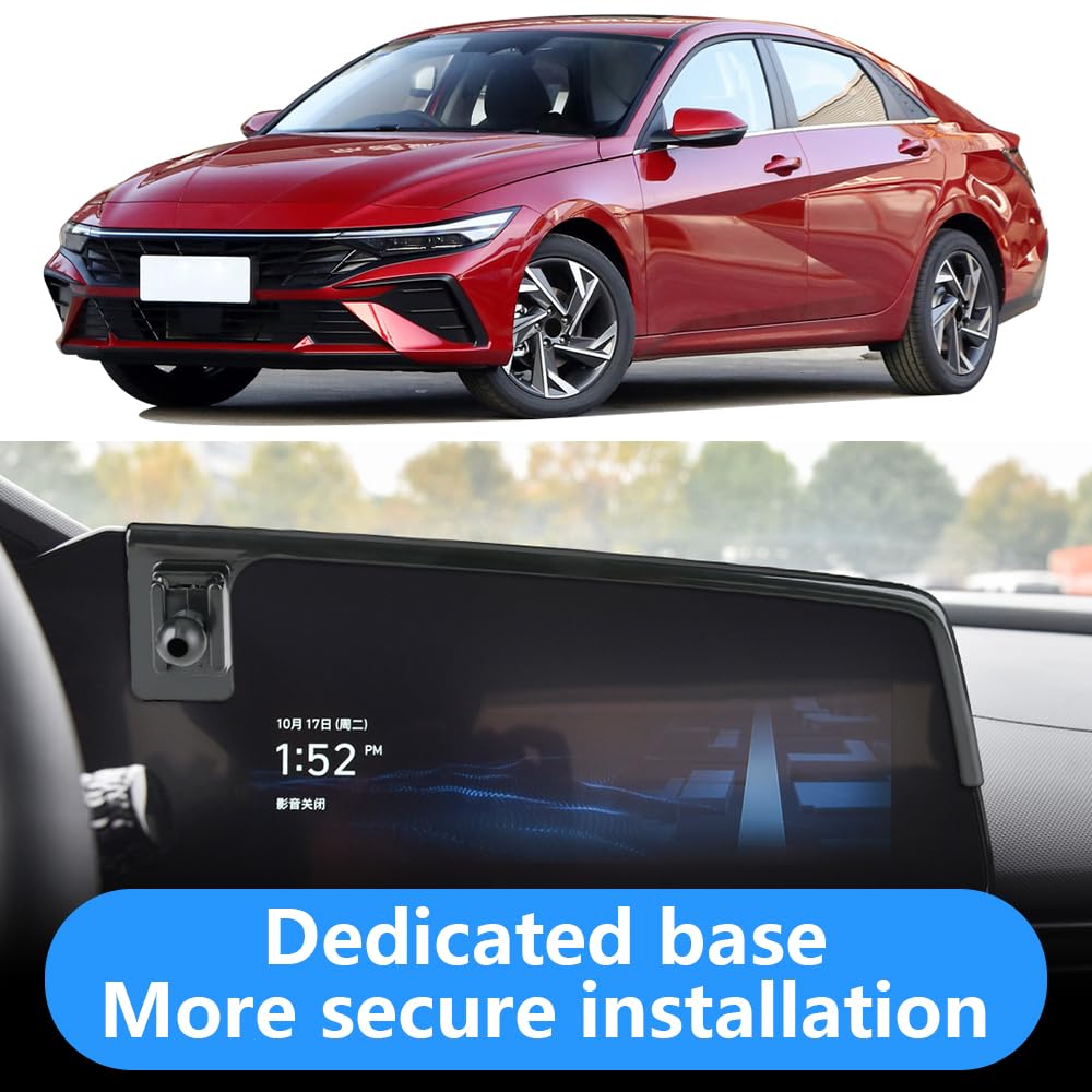 Car Phone Holder for Hyundai Elantra 2021 2022 2023 2024 2025 2026 and Hyundai Elantra Hybrid 2021-2026 Screen Stand Auto Interior Accessories Best