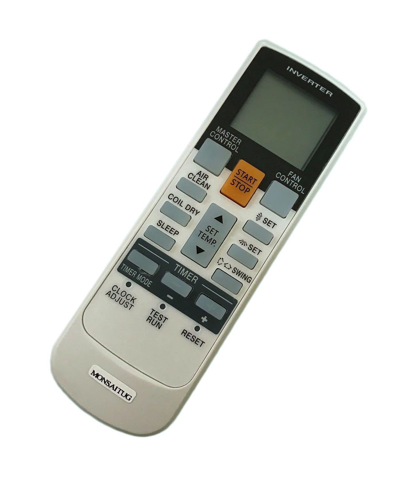 Replacement Remote Control for Fujitsu ASU18RLF ASU18RLXS ASU24RLF ASU24RLXS ASU30RLX ASU9RLF1 ASU12RLF1 AUU12RLF AUU18RLF AUU9RLF ASU30CLX1 ASU30RLXQ