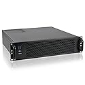 RackChoice MicroATX/Mini-ITX 2U Rackmount Server Chassis max 9x3.5 Bay / USB3.0 with 2.0 Adapter Support ATX PSU Either top or Side Cooling Depth