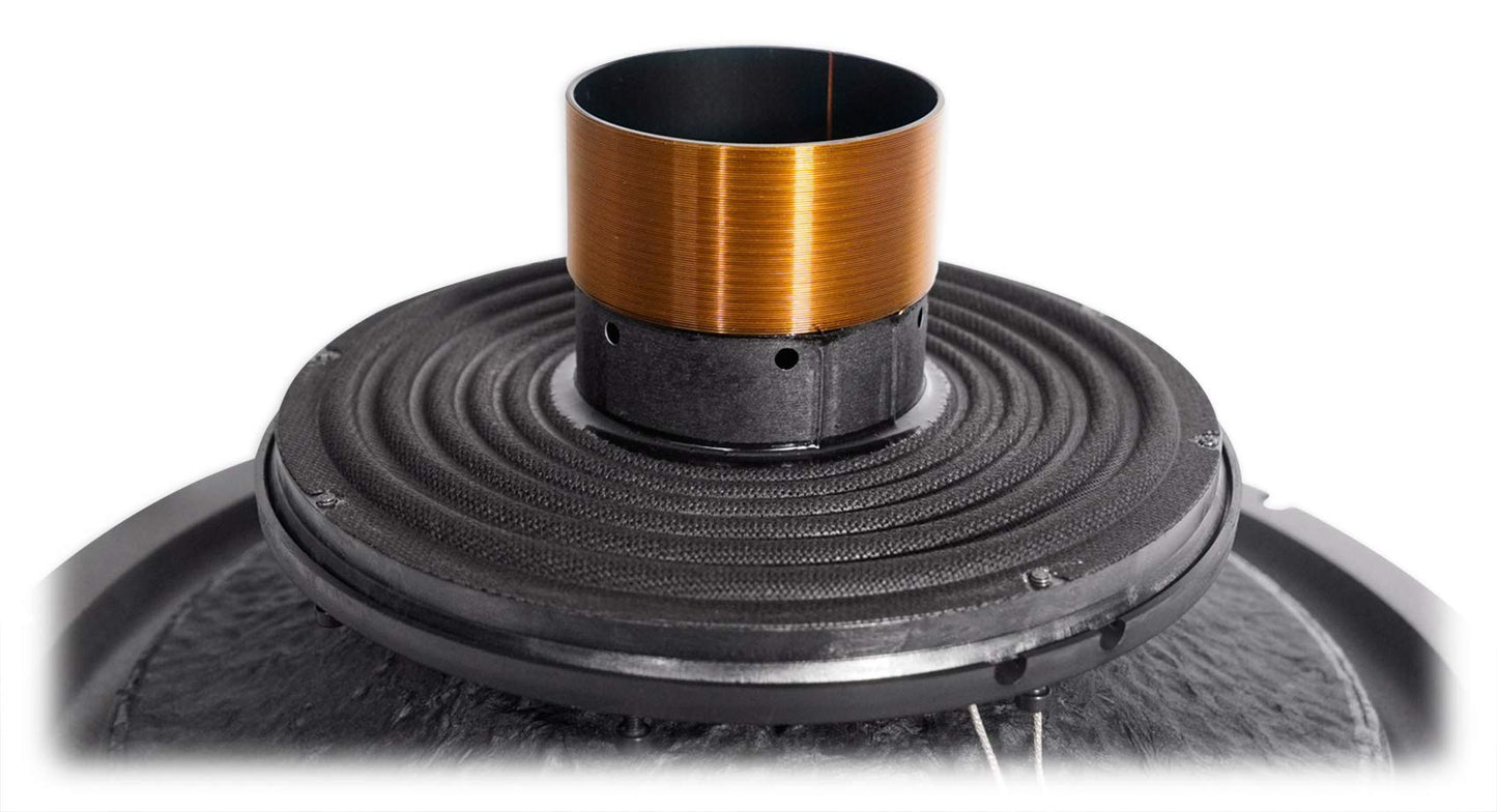 Rockville RK15K9D2 Recone Kit for W15K9D2 Subwoofer, Dual Voice Coil, Pre-Glued Components, Easy Installation for Car Audio Enthusiasts