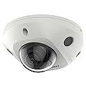 Koiron DS-2CD2543G2-IS 4MP AcuSense Mini Dome Camera, IP Cameras with WDR, Built-in Mic, PoE/Ethernet Port, IP67 Rating,2.8mm Lens, International