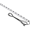 Global Industrial 48" 10 Outlet Aluminum Power Strip with 15-ft Cord ETL/cETL