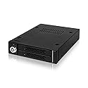 ICY DOCK MB992SK-B 2X 2,5Zoll SATA HDD/SSD Wechselrahmen Fuer 2X 2,5Z SATA