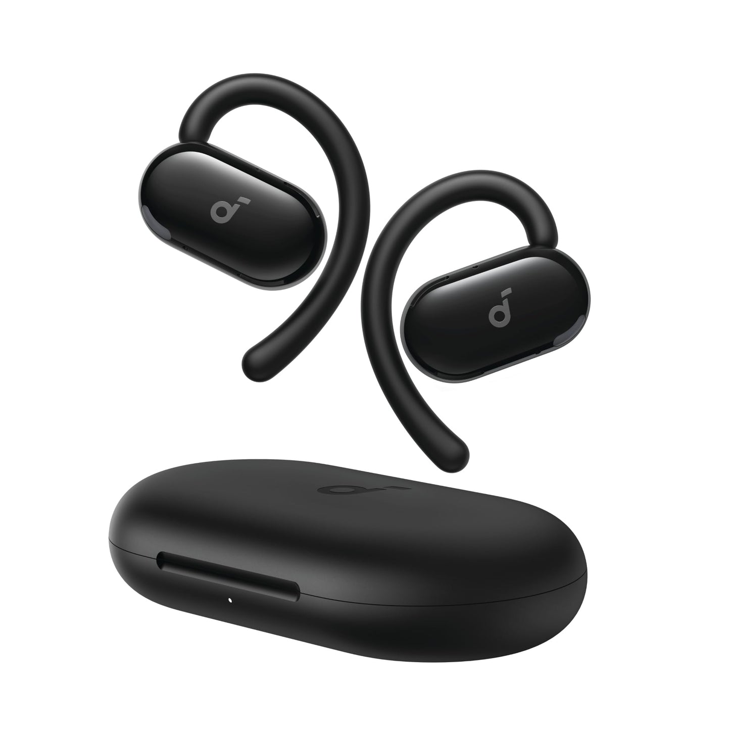Soundcore V20i by Anker Open-Ear Headphones, Adjustable Ear Hooks,Ultra-Comfort,Snug Fit, Powerful Sound, Clear Calls, IP55, LED Lights, 36H Playtime
