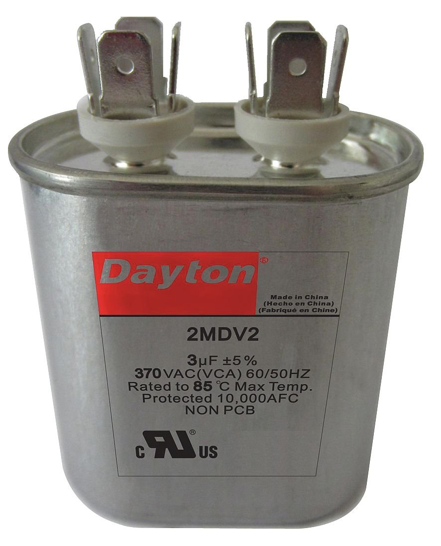 Run Capacitor, 40 MFD, 440V, Oval