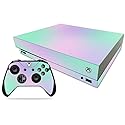 MightySkins Skin Compatible with Microsoft Xbox One X - Cotton Candy | Protective, Durable, and Unique Vinyl Decal wrap Cover | Easy to Apply, Remove