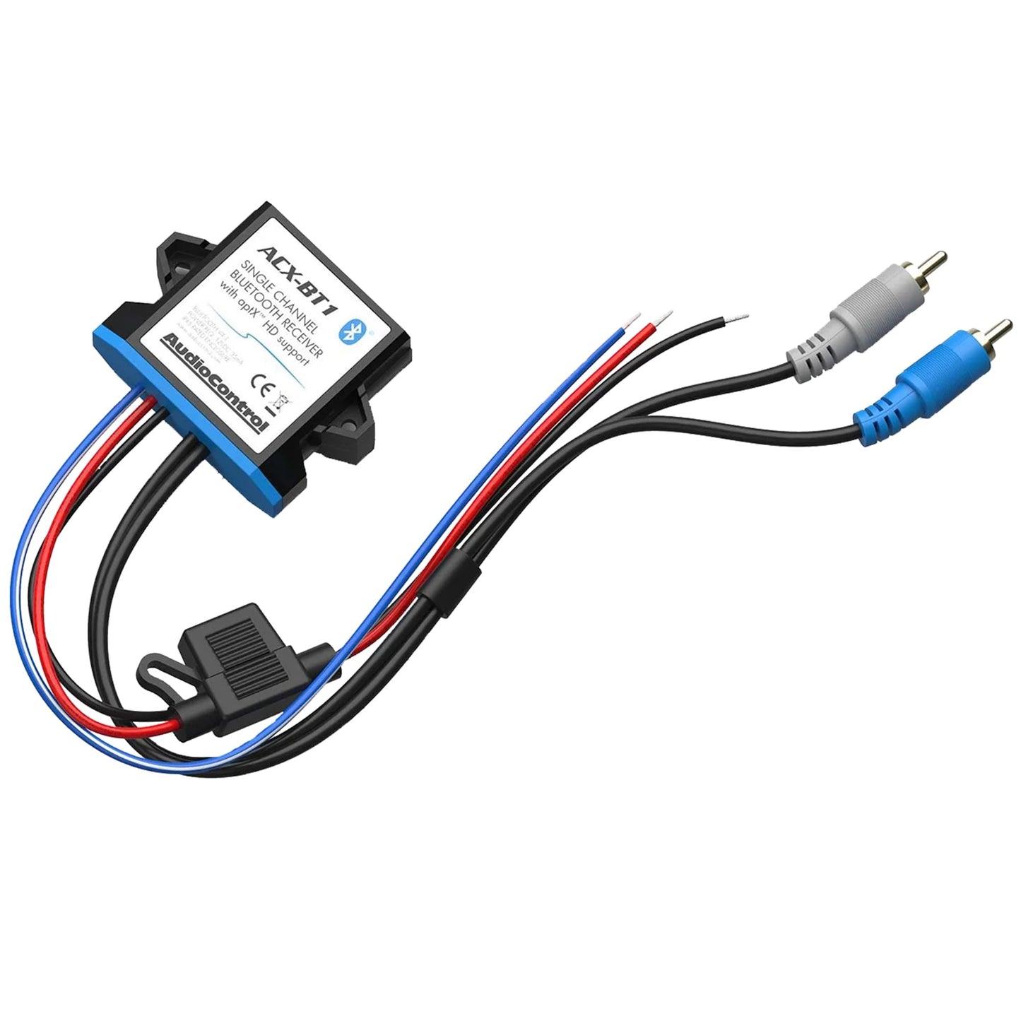 AudioControl ACX-BT1 All-Weather IPX5 Marine & Powersports Bluetooth HD Audio Streamer for Boat, Jet Ski, ATV, UTV, Side by Side, 4x4 Off Road Vehicle