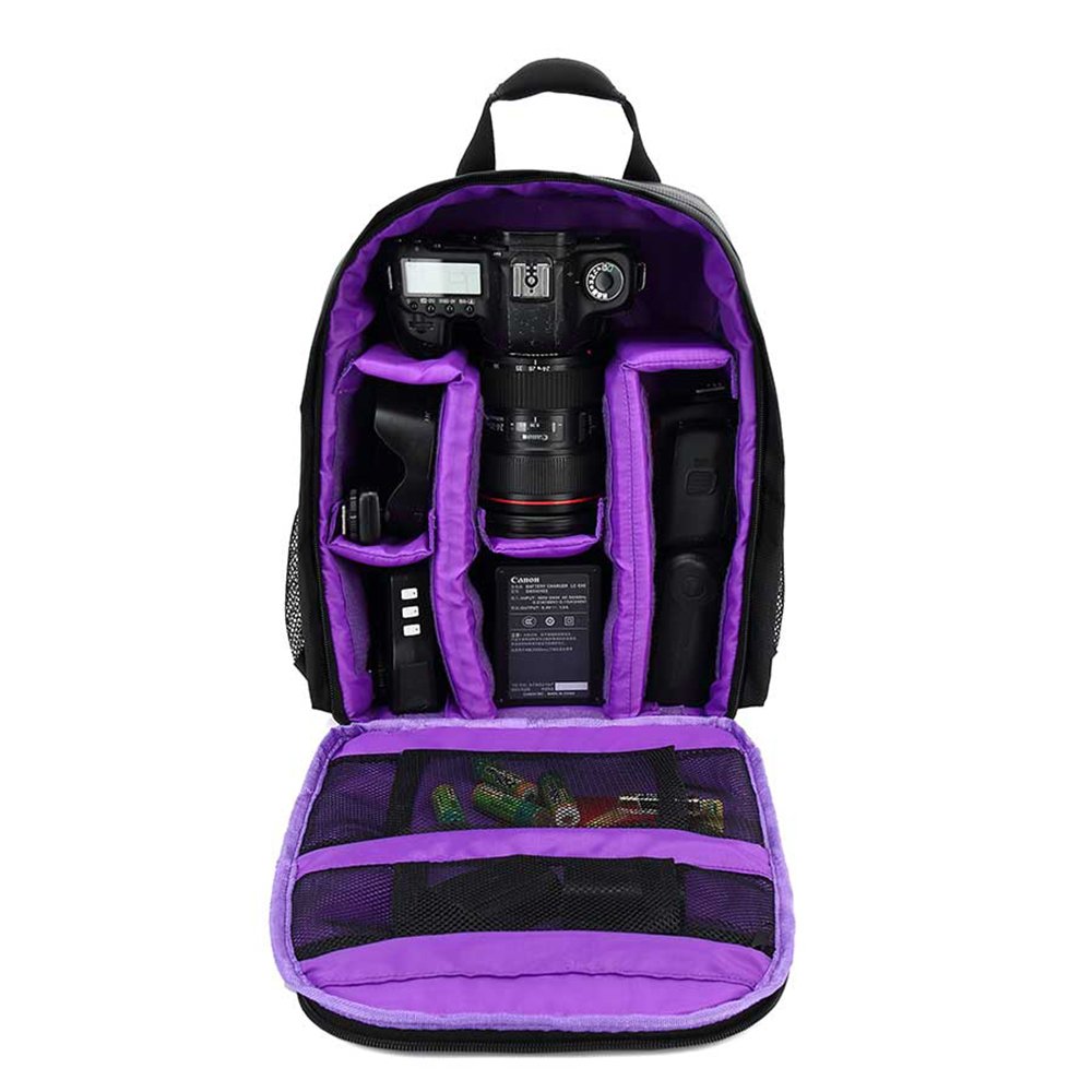 Docooler Camera Backpack Waterproof Shockproof Camping Bag Small Dslr Camera Bag Travel Rucksack Camera Bag For Canon Dslr Sony
