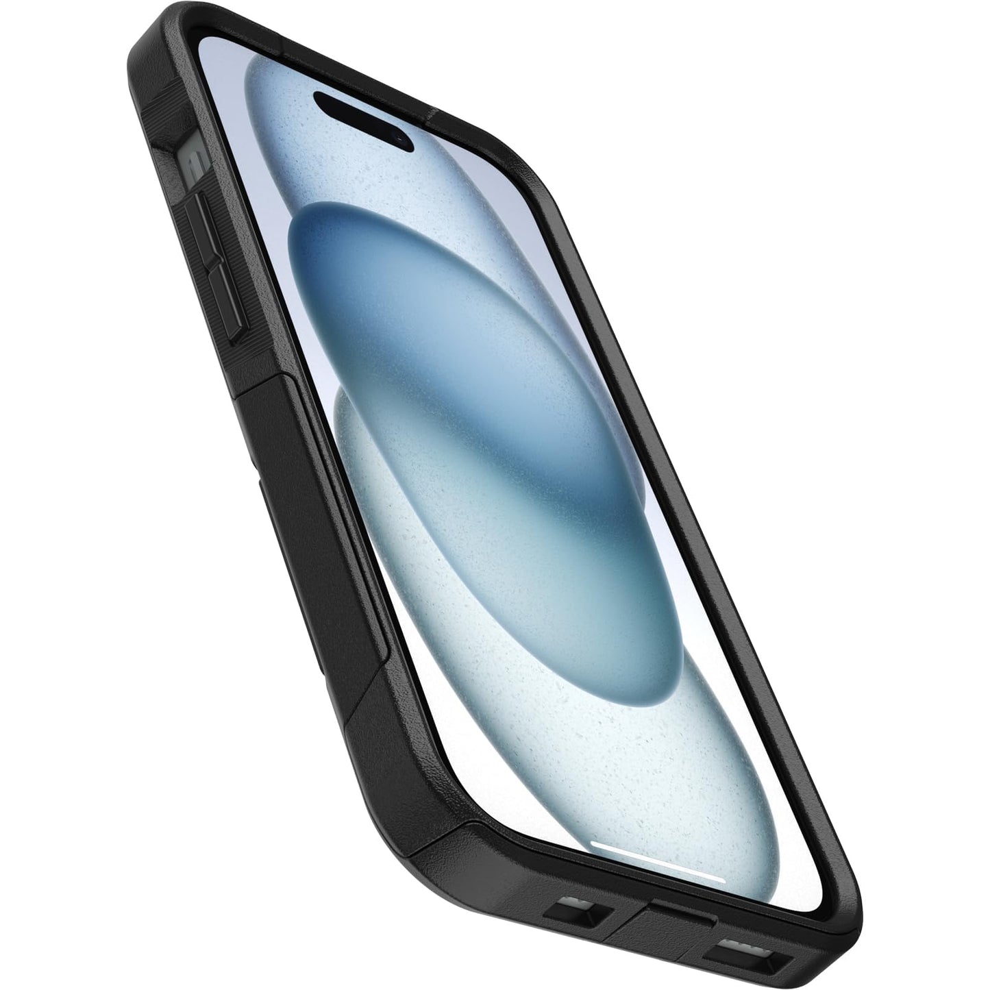 OtterBox iPhone 17e, 16e, 15, 14, & 13 Commuter Series Case - Black, Slim & Tough, Pocket-Friendly, with Port Protection - Thin & Protective iPhone