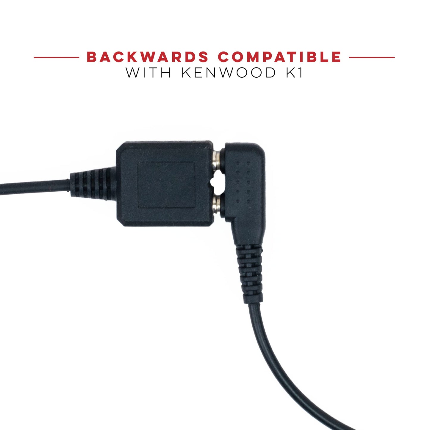 BTECH GMRS-PRO/UV-PRO K1 Adapter Cable for Enhanced Accessory Compatibility - Integration and Backward Compatibility with K1 Accessories