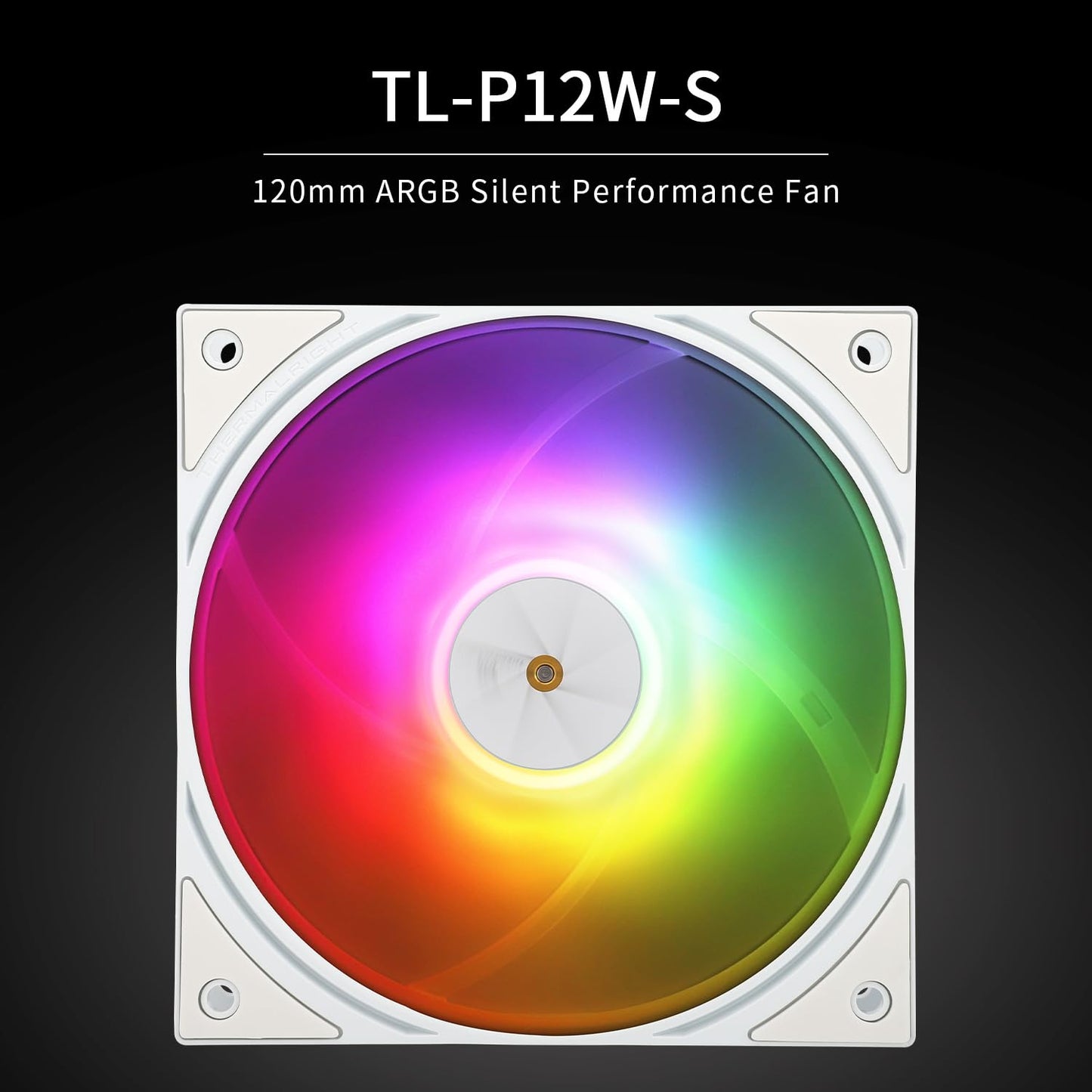 Thermalright Peerless Assassin 120 SE ARGB White V3 CPU Cooler, 6 Heat Pipes AGHP Technology, Dual 12cm PWM Fans, 2000RPM Speed, AMD Ryzen
