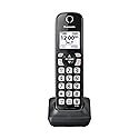 Panasonic Cordless Phone Handset Accessory Compatible with KX-TGD562 / KX-TGD563 / KX-TGD564 Series Cordless Phone Systems - KX-TGDA51M (Metallic