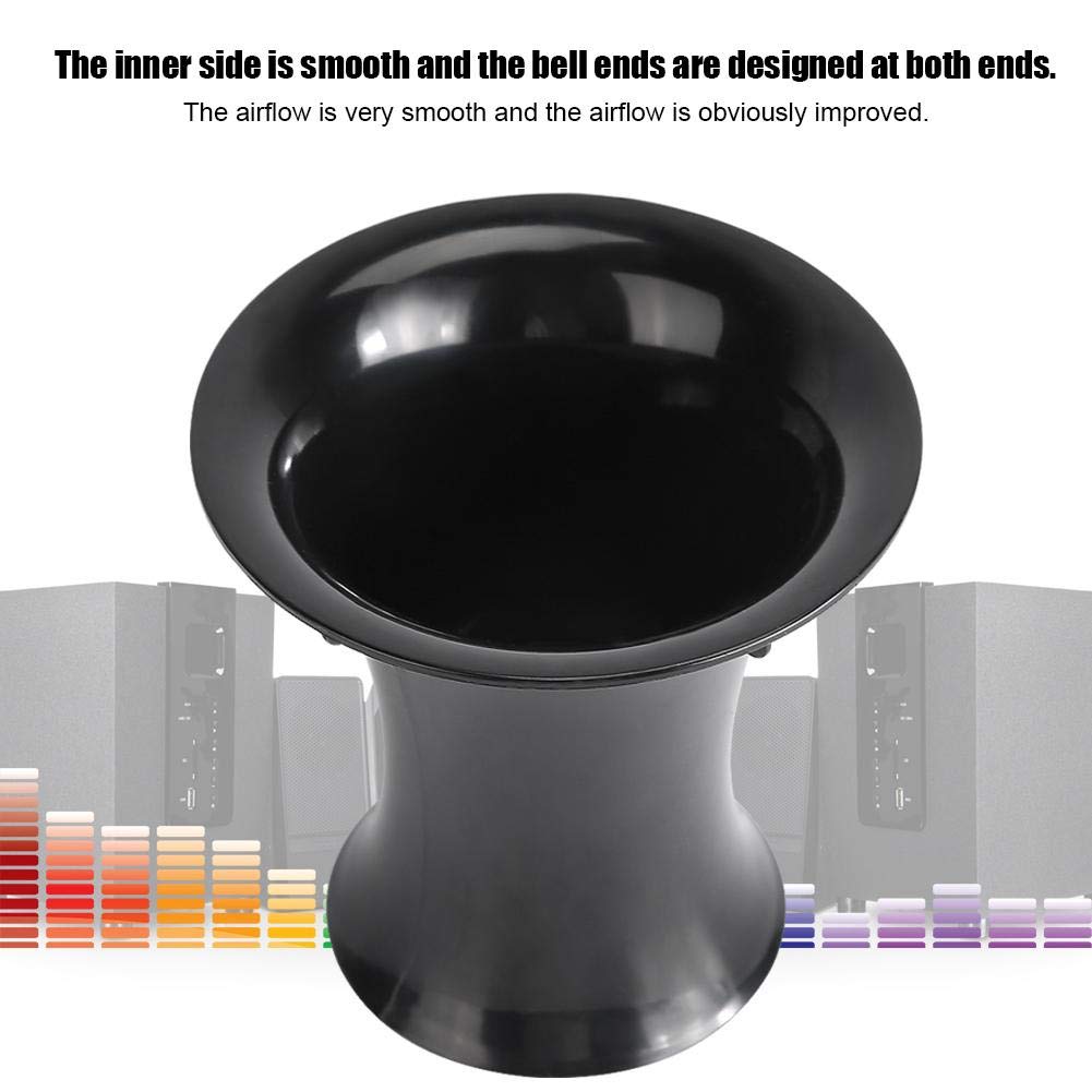 ASHATA Speaker Inverter Tube,4PCS 76mm Opening 90mm Height Speaker Inverting Tube Suitable for 4-8 Inch Speakers,Subwoofer Woofer Speakers Ports