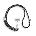 RhinoShield Braided Crossbody Phone Lanyard | Easy to Adjust, Additional Loop to Hang Airpods, Keys, Durable Strap, Multiple Colors, Made of Recycled