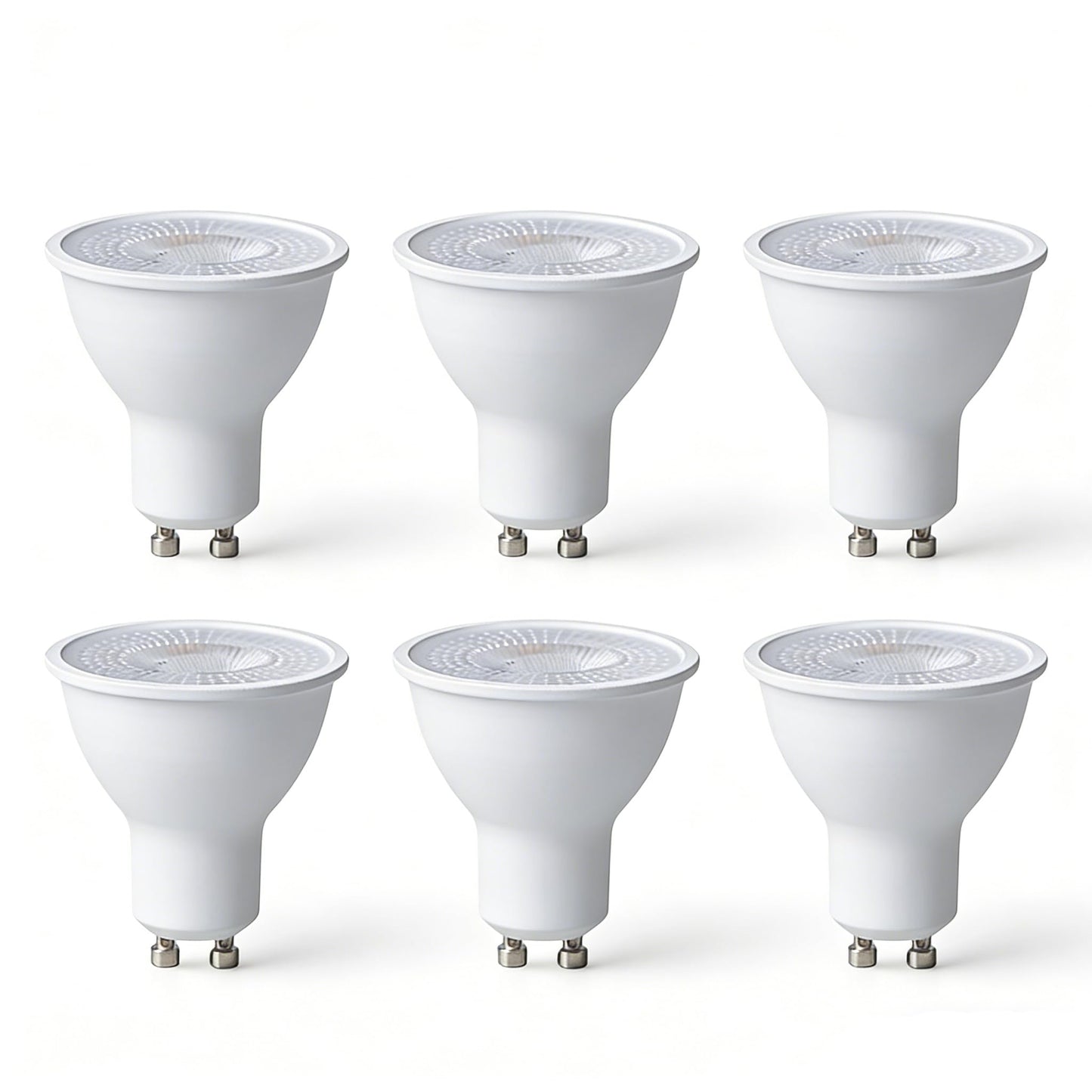 LED Dimmable GU10 Bulbs, 5.5W=50W, 38° Beam Angle, 500lm, LED Reflector Floodlight Bulb, LED Spotlight for Track Lighting, Kitchen, Range Hood, Living