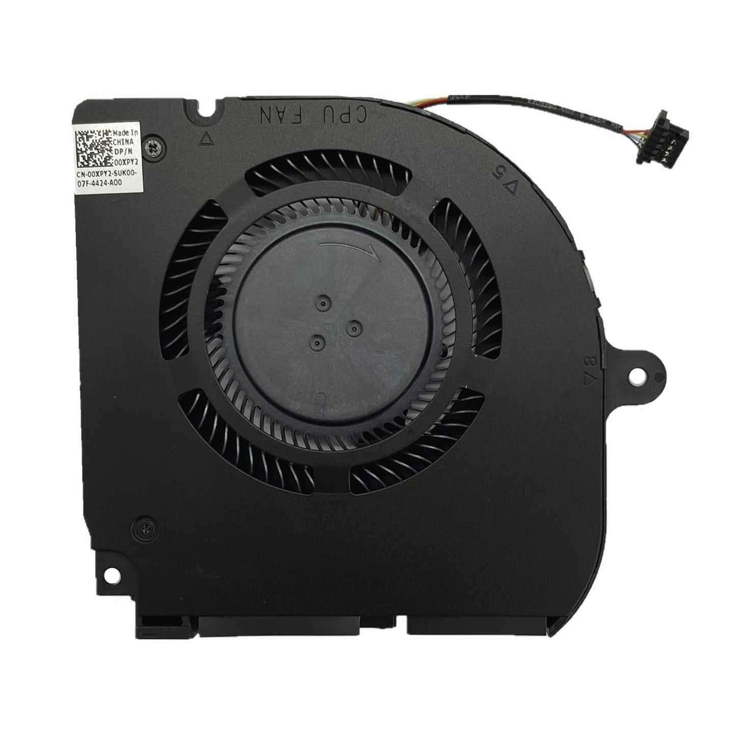 LANDALANYA Replacement new CPU and GPU Cooling Fan for Dell G7 7500 2020 Laptop 00XPY2 MG75080V1-C010-S9A DC5V and MG80081V1-C010-S9A 08THFX DC12V Fan