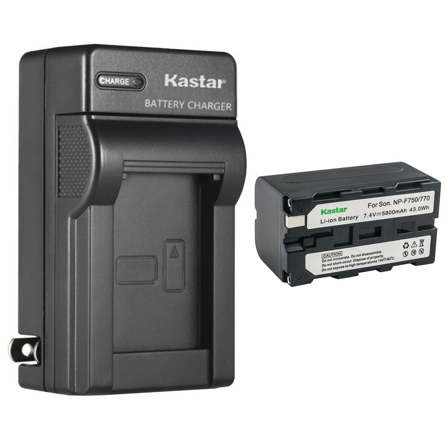 Kastar 1-Pack Battery and AC Wall Charger Replacement for Sony DCR-TRV58 DCR-TRV620 DCR-TRV7 DCR-TRV720 DCR-TRV735 DCR-TRV820 DCR-TRV9 DCR-TRV900