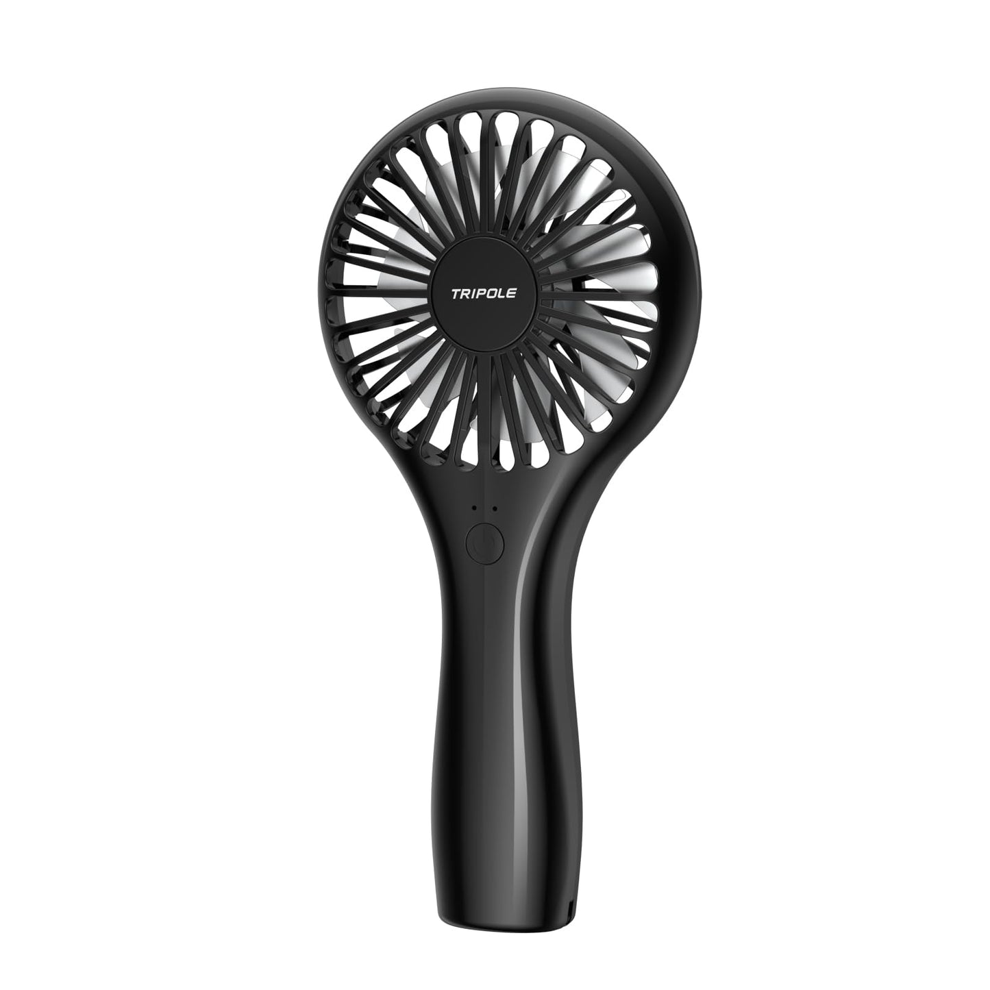 TriPole Handheld Mini Fan Battery Operated Small Personal Portable Fans Speed Adjustable USB Rechargeable Fan for Kids Girls Women Men Home Office