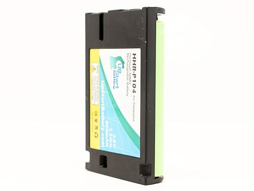 Cordless Phone Battery Replacement for Panasonic HHR-P104 (800mAh,3.6V,NI-MH)