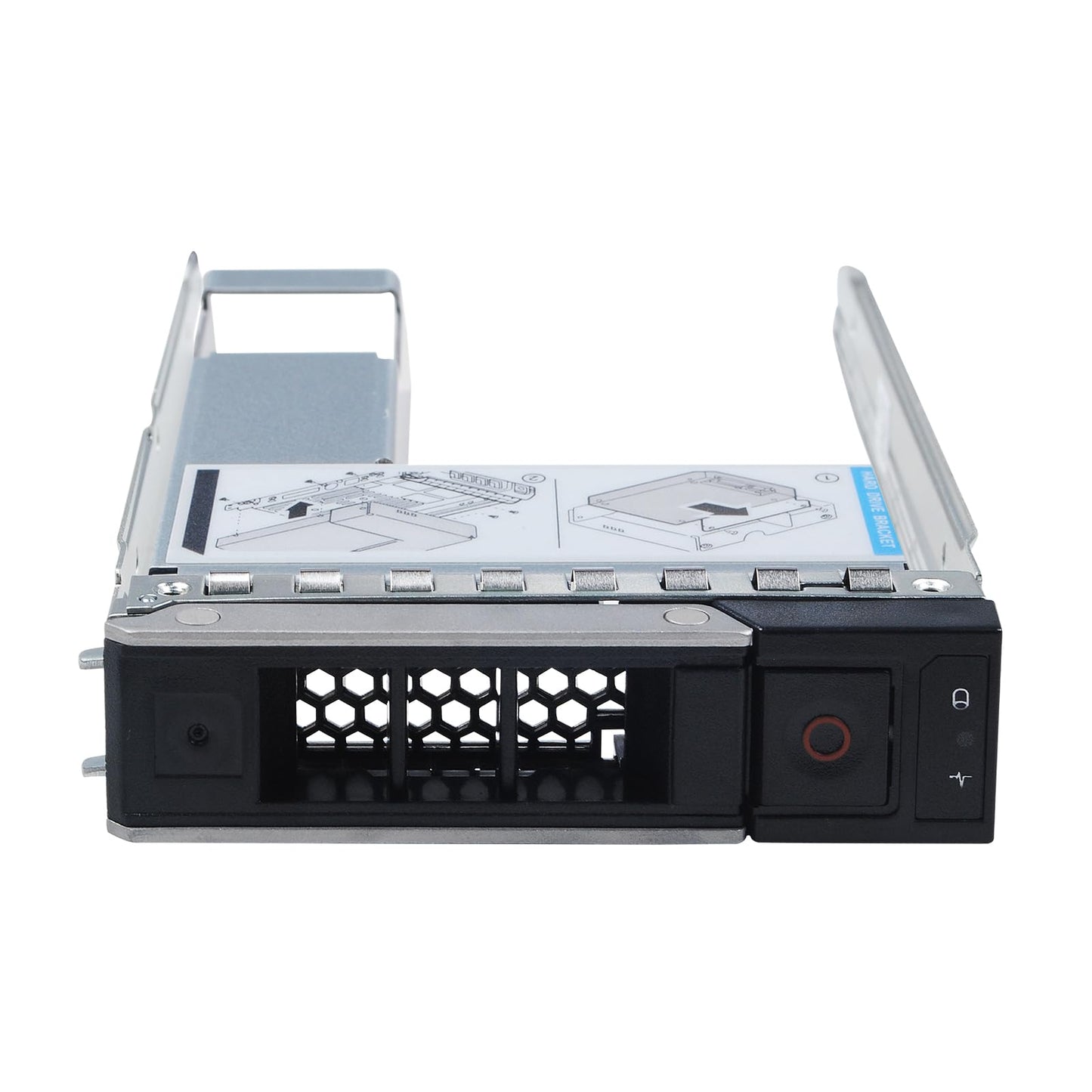 2.5 to 3.5 Hard Drive Adapter SSD, 3.5 Hard Drive Tray Caddy X7K8W 0X7K8W Y796F 0Y796F with 2.5 HDD Adapter Compatible for Dell PowerEdge