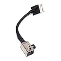 TRADOCK DC Power Jack in Cable Charging Port for Dell Inspiron 7586 7590 7786 7390 P76F 450.0EZ0A.0011 0XYMJP