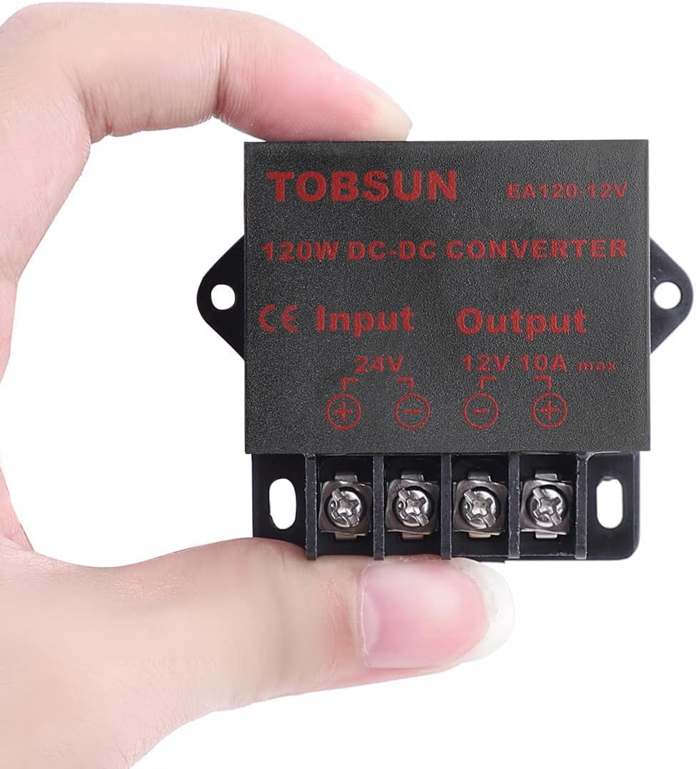 DC 24V to DC 12V 10A 120W Step Down Buck Converter Voltage Regulator Reducer Power Converter Mini Module 12V Transformer