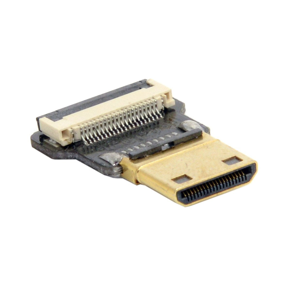 chenyang FPC 20Pin Mini HDMI Flat Male Connector for Ribbon Cable,Raspberry Pi, GoPro,Mini Display, Drone, Camera, Gimbal