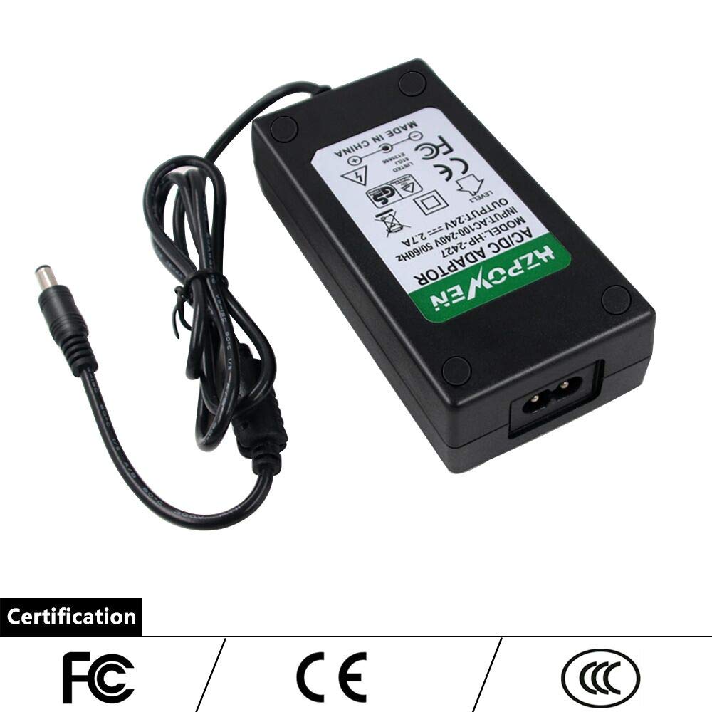 HZPOWEN New 24V Ac Dc Adapter for Silhouette Cameo 1 2 3 SD Portrait Studio Machine Replacement Power Supply Cord Adaptor, Electronic Cutting Tool…