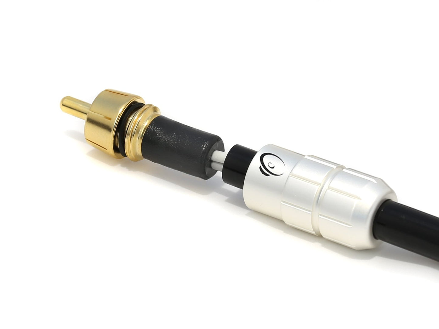 KnuKonceptz Krux Audiophile 1/2M Interlaced 3D Copper Twisted Pair 1.5ft RCA Cable