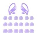 Silicone Eartips Replacement for bmani T16 / bmanl T16 Wireless Earbuds, 9 Pairs (S/M/L) Purple