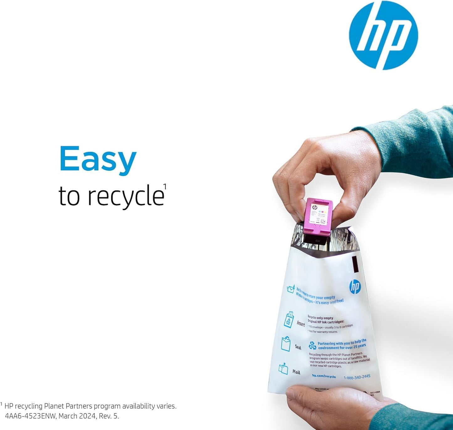HP Original 935 Magenta Ink Cartridge | Works OfficeJet 6810; OfficeJet Pro 6230, 6830 Series | C2P21AN