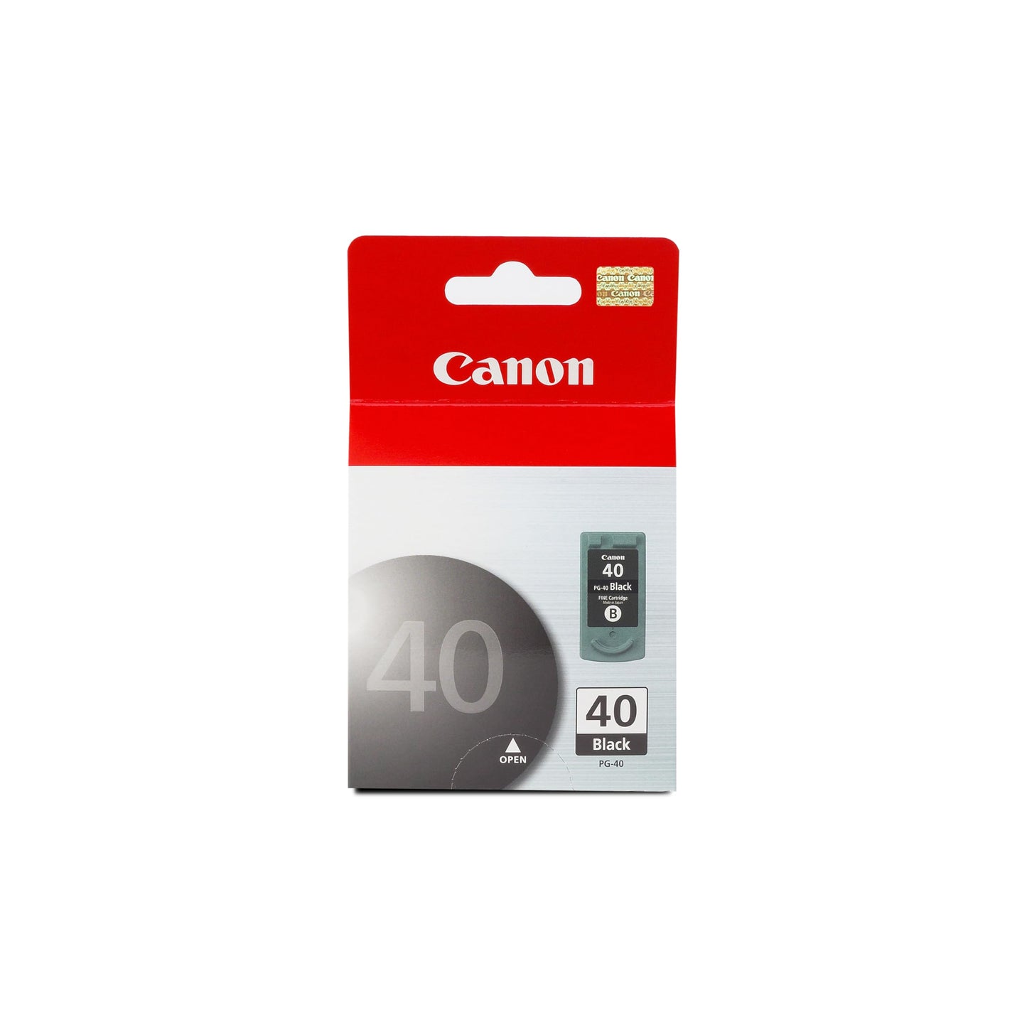 Canon PG-40 Genuine Black Ink Cartridge Twin Pack (2 Black Cartridges), Compatible with iP2600/1800/1700/1600, MX310/300