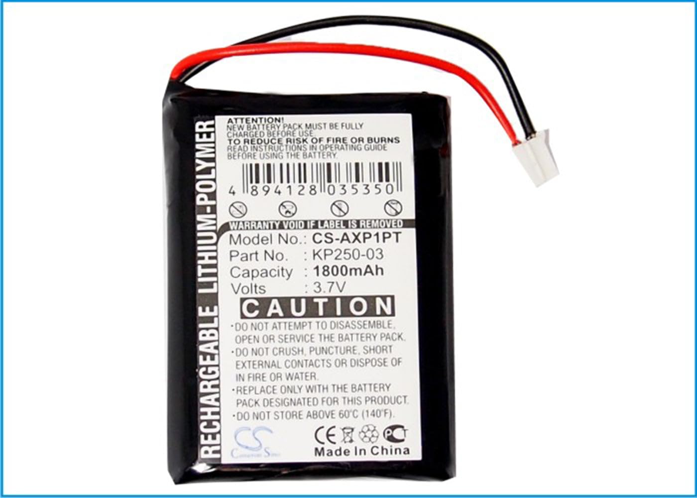 VINTRONS AAXA KP250-03 Replacement Battery for AAXA P1 Pico Projector,
