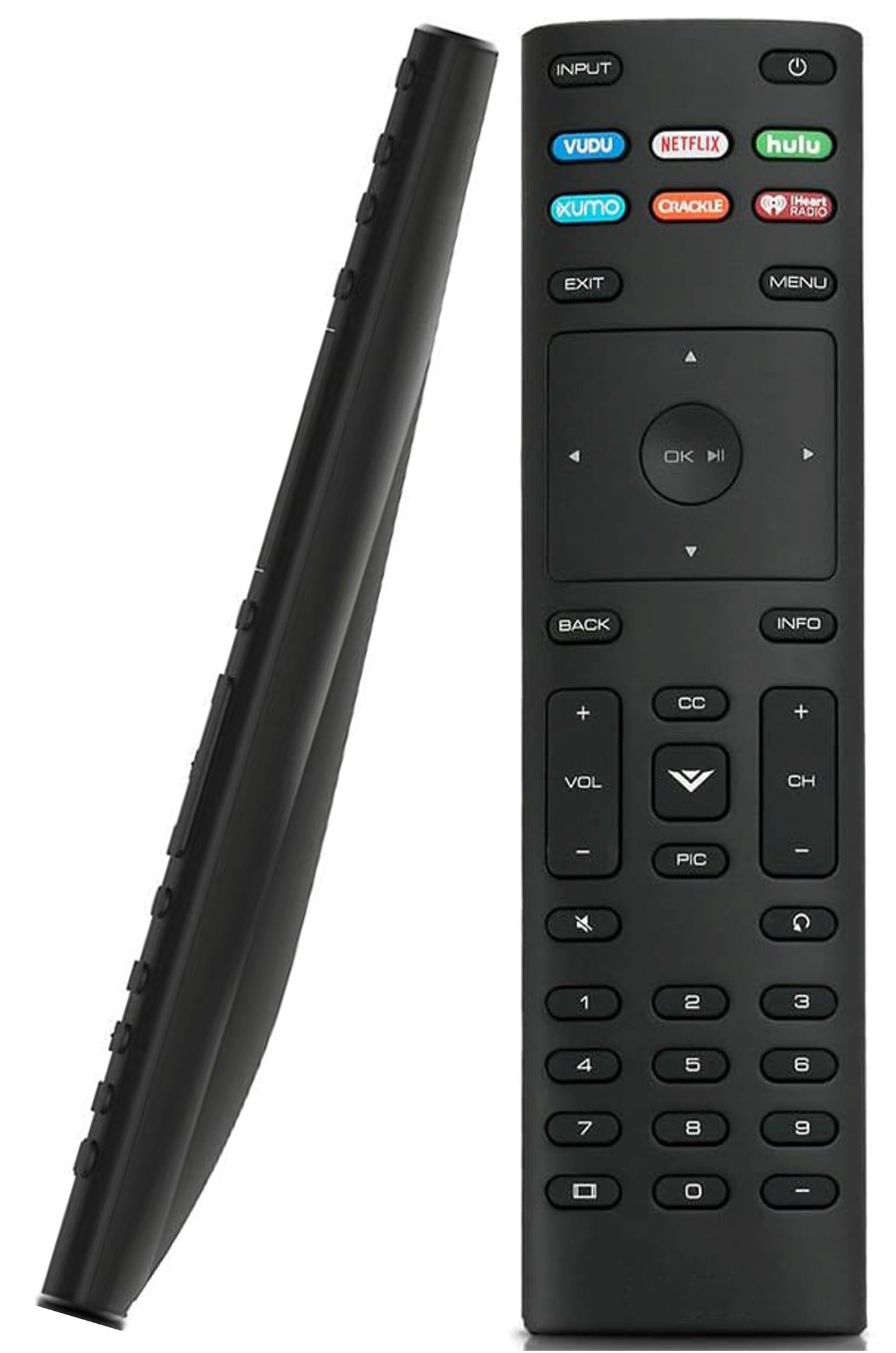 USARMT Remote Control for All Vizio Smart TVs Models D24F-F1 D32FF1 D43F-F1 E55U-D0 E55UD2 E55-D0 E55E1 M65-D0 M65E0 P65-E1 P75C1 P75E1 M70-E3 M75E1