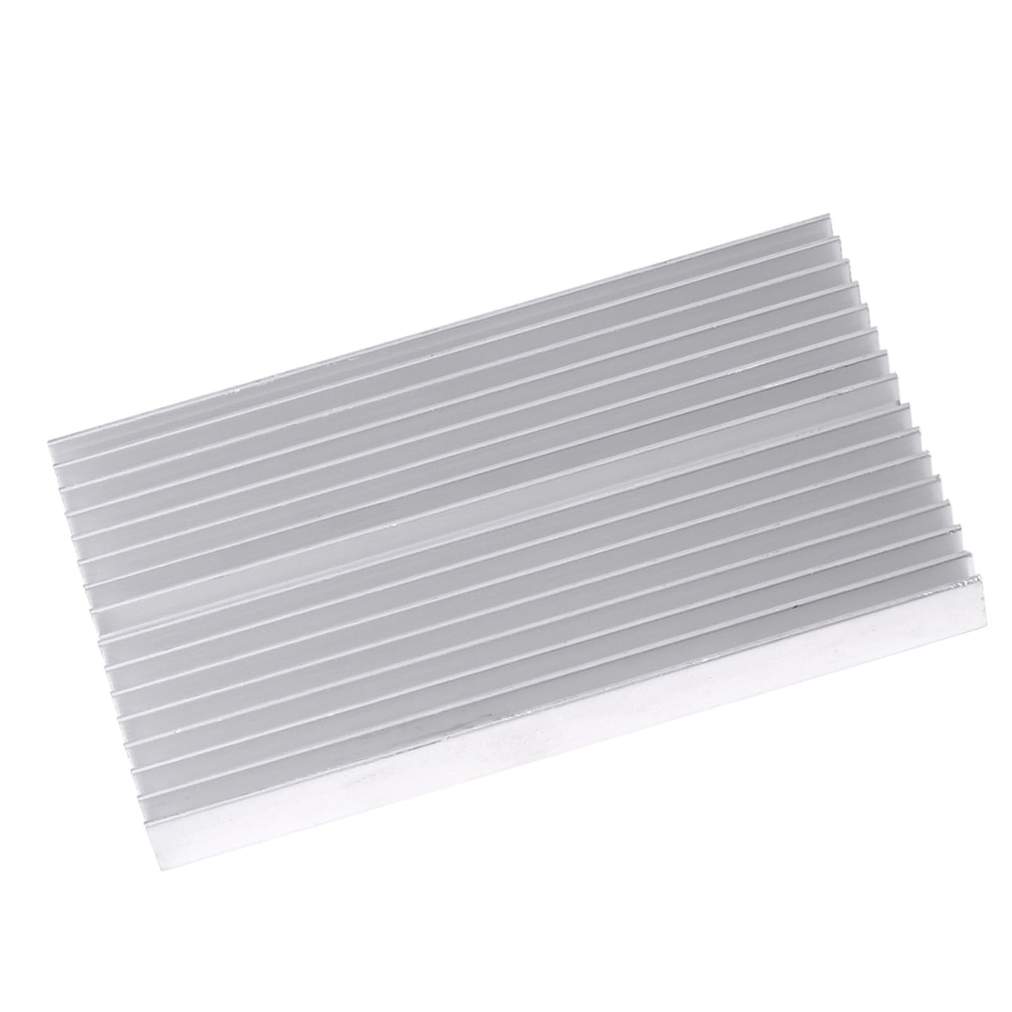 Aluminum Heatsink, Grille Shape Heat Sink Cooling Fin for IC LED Power Transistor 100X60X10mm 16 Teeth