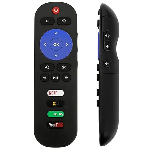 RC280 Replace Remote Applicable for TCL Roku TV 48FS3700 49S405 50FS3750 50FS3850 43S305 32FS3700 65US5800 43FP110 49FP110 55UP120 32FS4610R 32S800