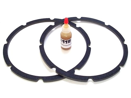 8" Pro-Grade Speaker/Subwoofer Chip Gaskets-Adhesive Included