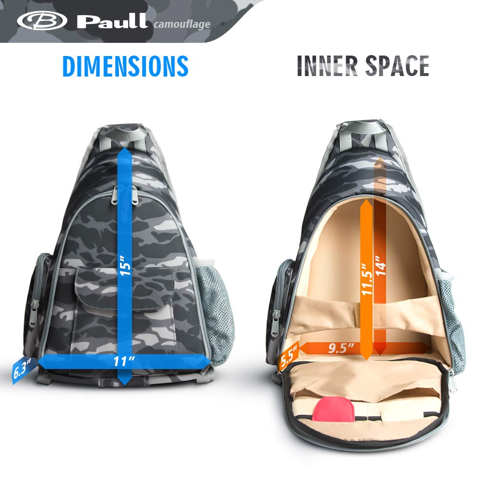 BPAULL Camera Bag Waterproof Camera Sling Backpack with Rain Cover Outdoor Travel Backpack Camera Case for Laptop Canon Nikon Sony Pentax DSLR