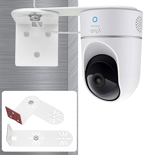 Haoyou 2Pack Corner Wall Mount Bracket for Eufy Security Indoor Camera E220 and Eufy Indoor E30 Camera, Maximum Swivel Adjustment of 300 Degrees